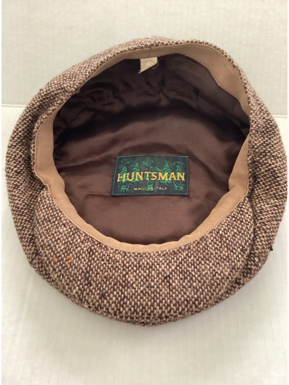 100% Wool Paper Boy Button cap - Picture 4 of 7